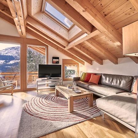 Chalet Bergfrieden Penthouse 翁根 外观 照片