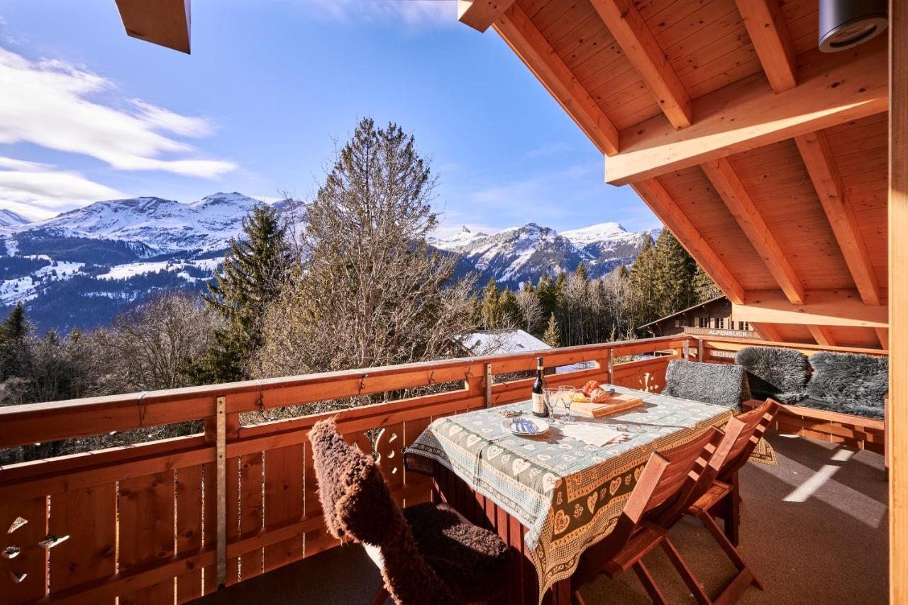 Chalet Bergfrieden Penthouse 翁根 外观 照片