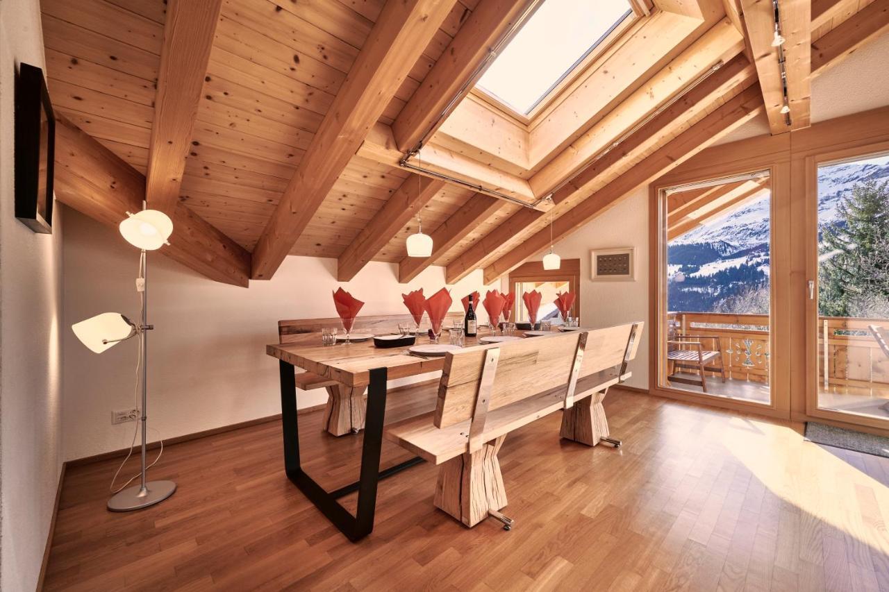 Chalet Bergfrieden Penthouse 翁根 外观 照片