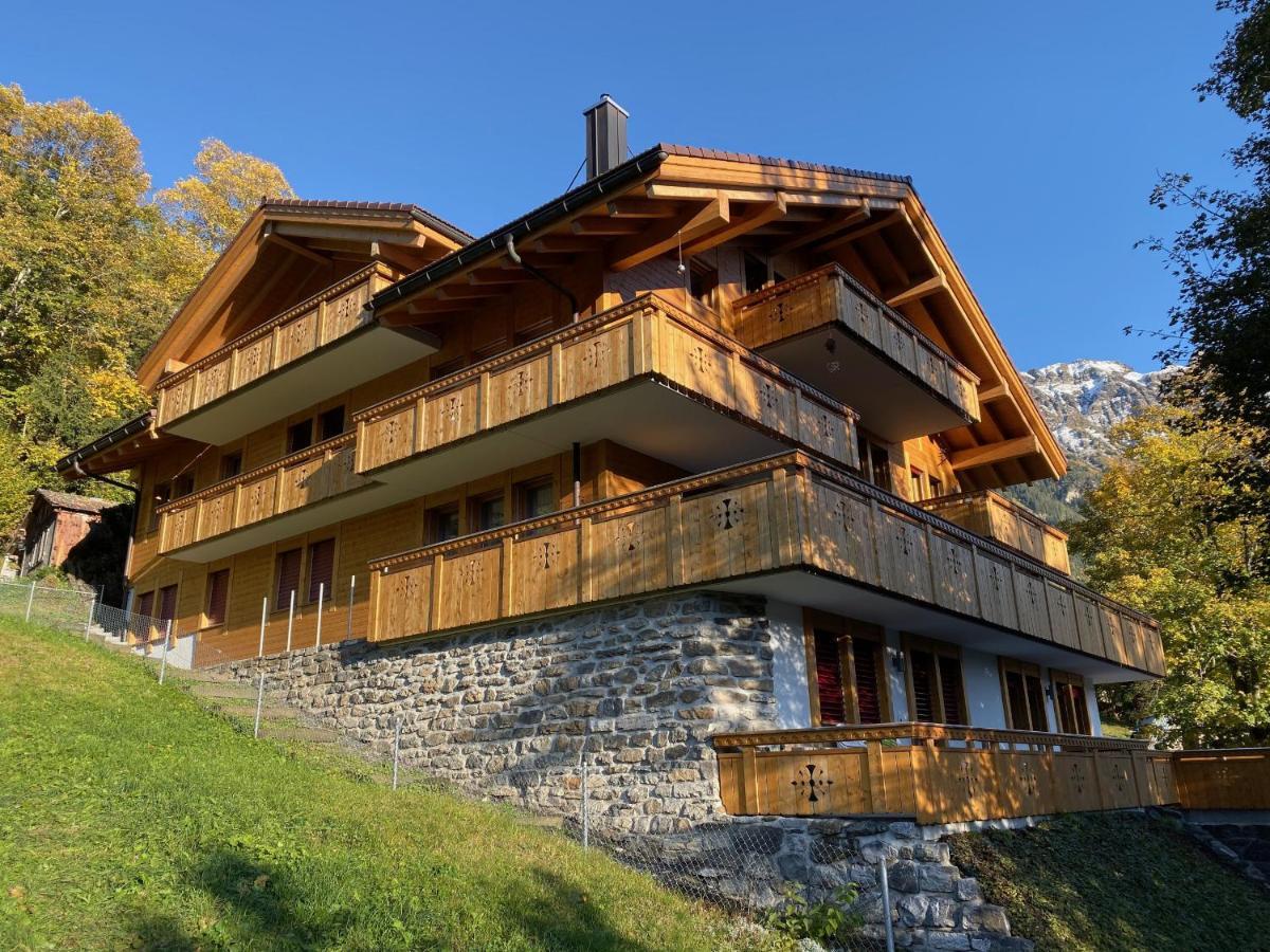Chalet Bergfrieden Penthouse 翁根 外观 照片