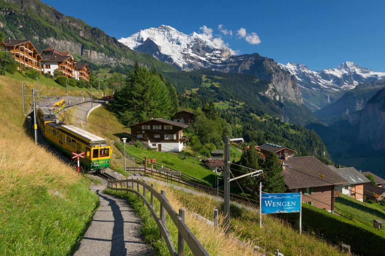 Chalet Bergfrieden Penthouse 翁根 外观 照片