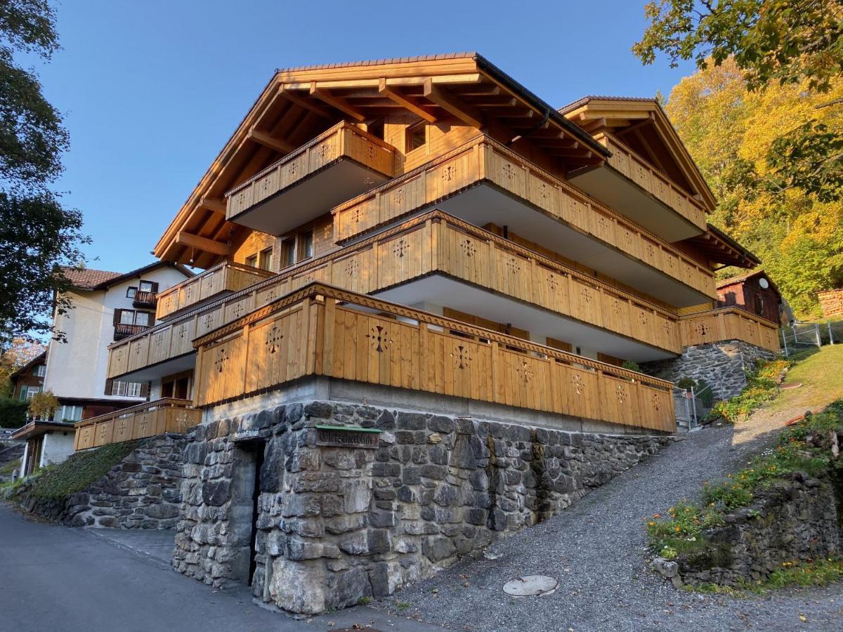 Chalet Bergfrieden Penthouse 翁根 外观 照片