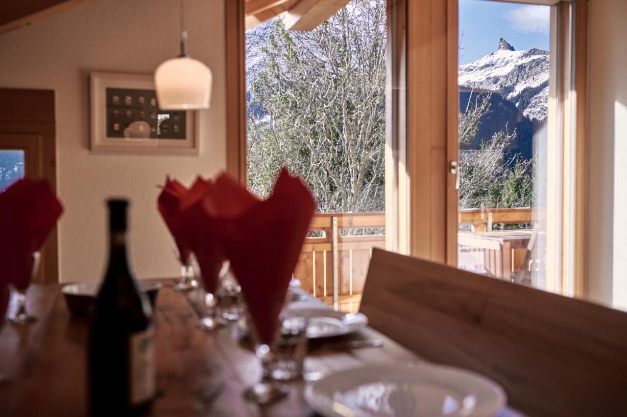 Chalet Bergfrieden Penthouse 翁根 外观 照片