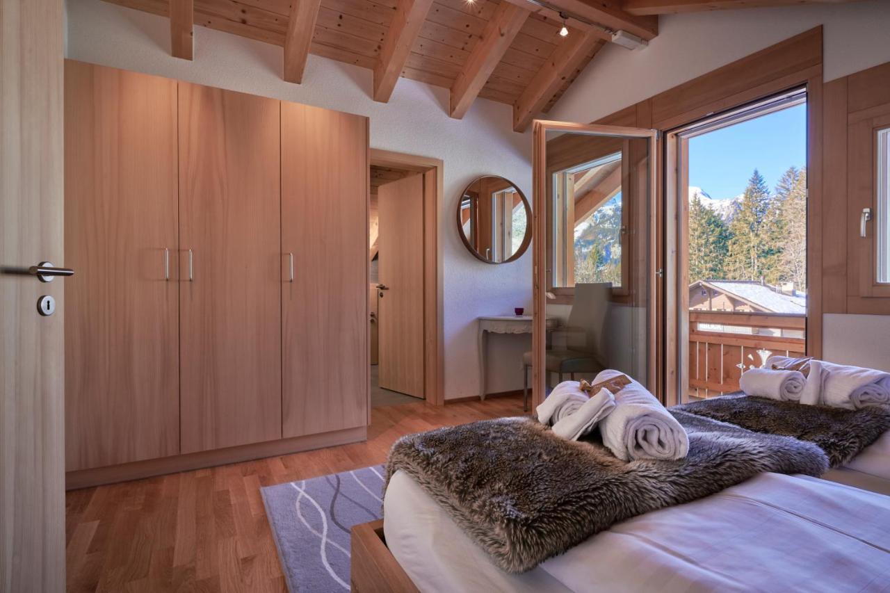 Chalet Bergfrieden Penthouse 翁根 外观 照片