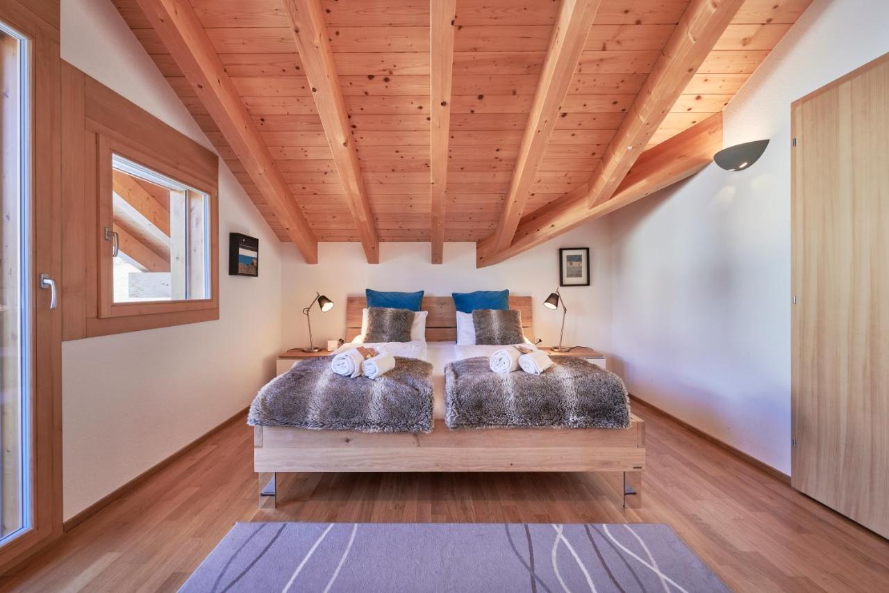 Chalet Bergfrieden Penthouse 翁根 外观 照片