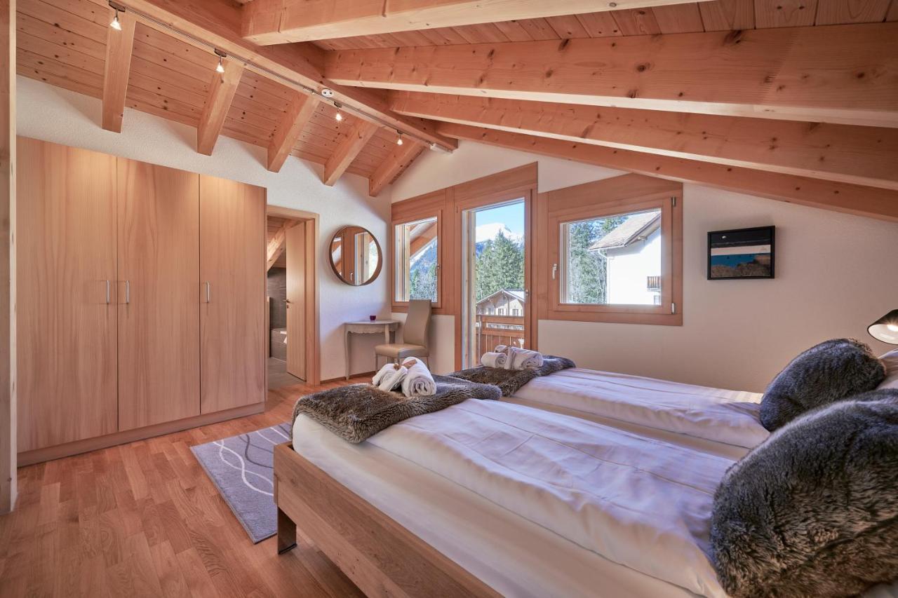 Chalet Bergfrieden Penthouse 翁根 外观 照片