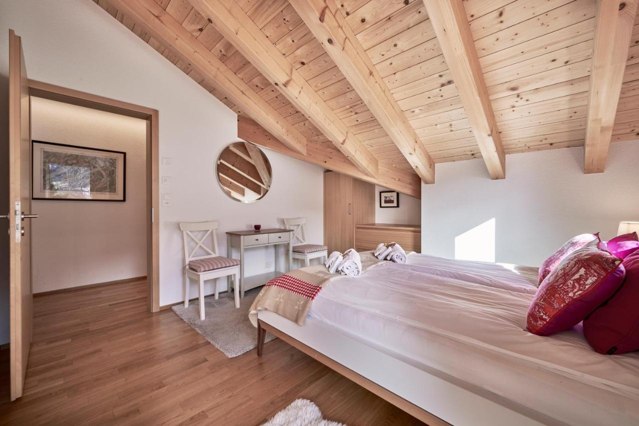 Chalet Bergfrieden Penthouse 翁根 外观 照片