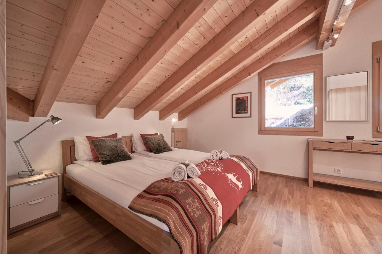 Chalet Bergfrieden Penthouse 翁根 外观 照片