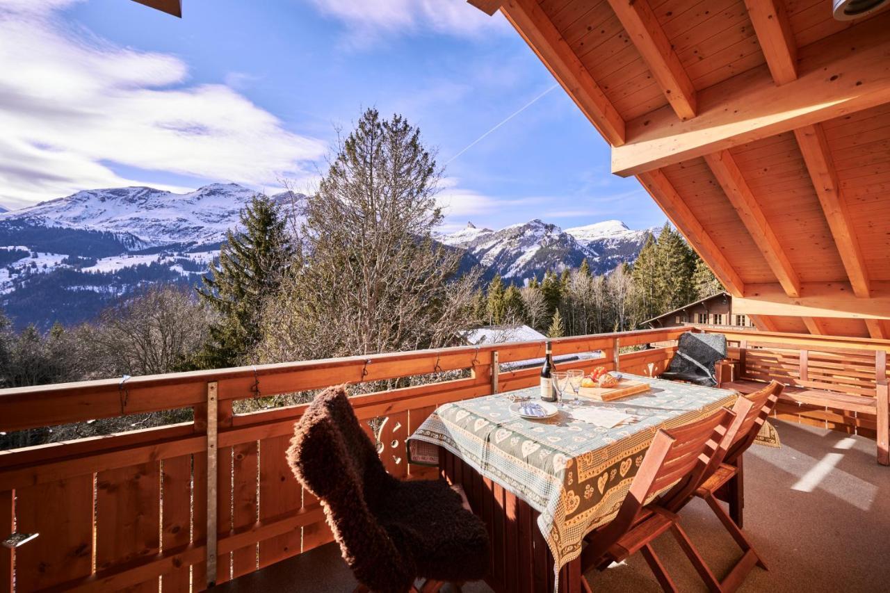 Chalet Bergfrieden Penthouse 翁根 外观 照片